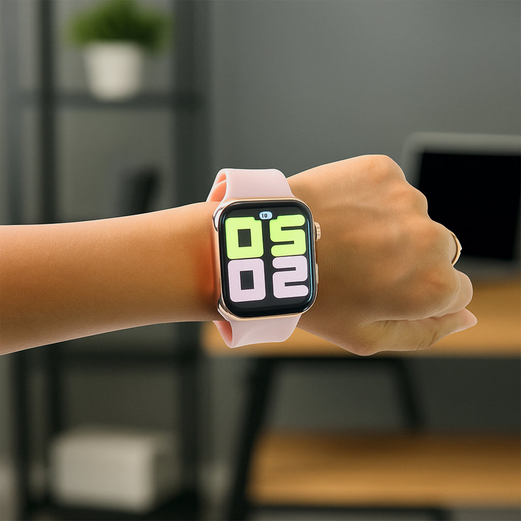 Tx10 Pro Max Large Display Wireless Charging Smartwatch (1 Pc)